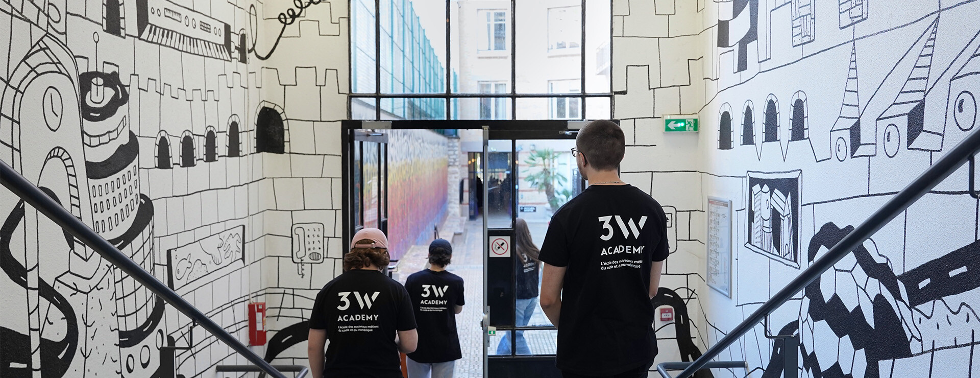 Formation developpement web à Paris - école 3W Academy