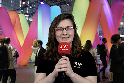 À VivaTech, une étudiante de la 3W Academy initie le public à l'IA avec des robots
