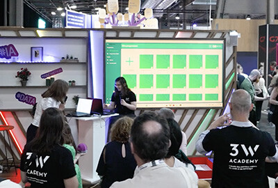 Coder en s'amusant : la 3W Academy fait découvrir le développement web à VivaTech