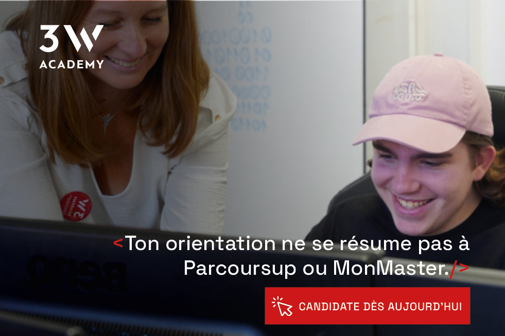 En ce moment à la 3W Academy