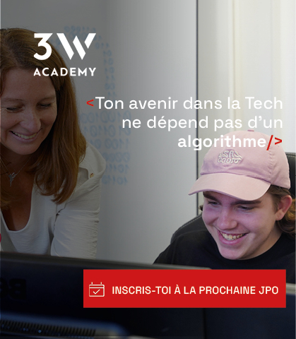 En ce moment à la 3W Academy