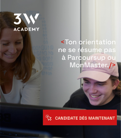 En ce moment à la 3W Academy